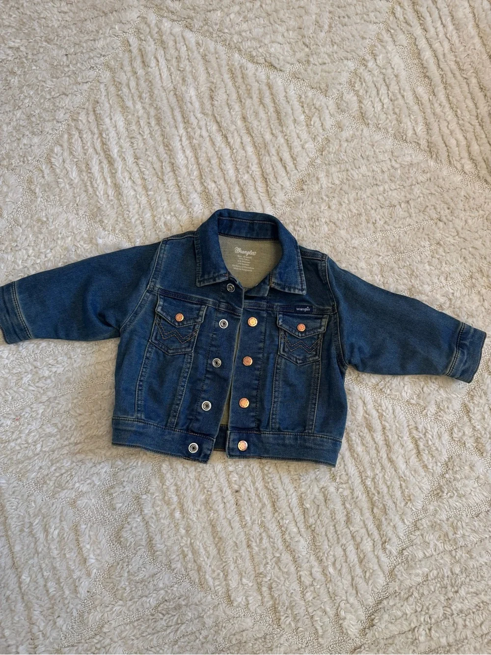 Wrangler Kids Denim Jacket - Blue